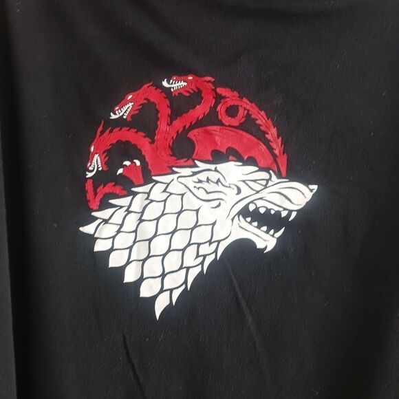 Game of Thrones long sleeve black shirt size XL - Picture 2 of 6